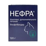 Комплекс дополнительного питания для кошек Фосфатбиндер Нефра банка 120г