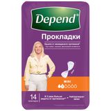 Прокладки впитывающие для женщин Mini Depend/Депенд 14шт