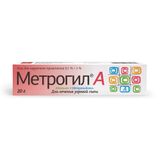 Метрогил А гель для наружного применения 0,1%+1% 20г Метрогил А гель для наружного применения 0,1%+1% 20г