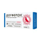 Догферон раствор для инъекций для собак фл. 1млн.МЕ/мл 2,5мл 5шт Догферон раствор для инъекций для собак фл. 1млн.МЕ/мл 2,5мл 5шт