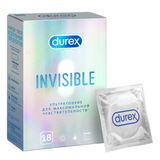 Презервативы ультратонкие Invisible Durex/Дюрекс 18шт