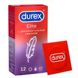 Презервативы сверхтонкие Elite Durex/Дюрекс 12шт