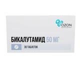 Бикалутамид таблетки, покрытые пленочной оболочкой 50мг 30шт