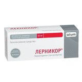 Лерникор таблетки п/о плен. 10мг 60шт Лерникор таблетки п/о плен. 10мг 60шт