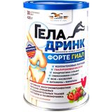 Геладринк Форте Гиал вкус клубники порошок банка 420г Геладринк Форте Гиал вкус клубники порошок банка 420г