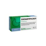 Эзомепразол капсулы кишечнорастворимые 20мг 28шт Эзомепразол капсулы кишечнорастворимые 20мг 28шт