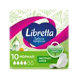 Прокладки гигиенические с мягкой поверхностью Нормал Забота природы Libretta/Либретта 10шт Прокладки гигиенические с мягкой поверхностью Нормал Забота природы Libretta/Либретта 10шт