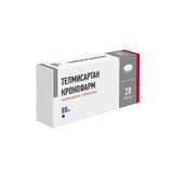 Телмисартан Кроно таблетки 80мг 28шт Телмисартан Кроно таблетки 80мг 28шт