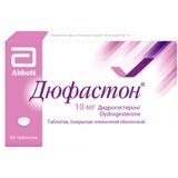 Дюфастон таблетки, покрытые пленочной оболочкой 10мг 84шт Дюфастон таблетки, покрытые пленочной оболочкой 10мг 84шт