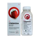 Глюкоза вкус клубники порошок для приг. раствора для приема внутрь бут. 75000мг 84,4г