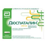 Дюспаталин капсулы с пролонгированным высвобождением 200мг 30шт Дюспаталин капсулы с пролонгированным высвобождением 200мг 30шт