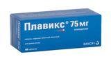 Плавикс таблетки п/о плен. 75мг 100шт