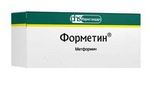 Форметин таблетки 1000мг 30шт Форметин таблетки 1000мг 30шт