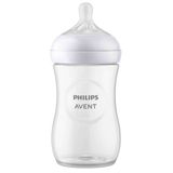 Бутылочка из полипропилена с силиконовой соской средний поток с 3+ мес. Natural Response Philips Avent 260мл (SCY903/01) Бутылочка из полипропилена с силиконовой соской средний поток с 3+ мес. Natural Response Philips Avent 260мл (SCY903/01)