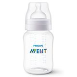 Бутылочка с силиконовой соской из полипропилена с 1 мес. Anti-colic Philips Avent 260мл (SCY103/01) Бутылочка с силиконовой соской из полипропилена с 1 мес. Anti-colic Philips Avent 260мл (SCY103/01)