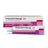 Троксерутин ДС гель для наружного применения 2% 40г