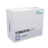 Телмисартан таблетки 80мг 84шт Телмисартан таблетки 80мг 84шт