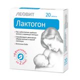 Лактогон Леовит таблетки 0,55г 20шт