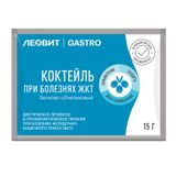 Коктейль белково-облепиховый Gastro Леовит пак. 15г