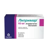Липримар таблетки п/о плен. 10мг 30шт Липримар таблетки п/о плен. 10мг 30шт