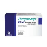 Липримар таблетки п/о плен. 20мг 30шт