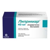 Липримар таблетки п/о плен. 40мг 30шт Липримар таблетки п/о плен. 40мг 30шт