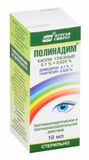 Полинадим капли глазные 0,1%+0,025% 10мл Полинадим капли глазные 0,1%+0,025% 10мл