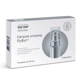 Натрия хлорид Реневал растворитель для приг. лек. форм. для инъекций буфус 0,9% 10мл 10шт