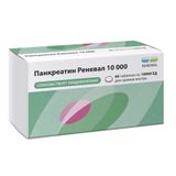 Панкреатин Реневал 10 000 таблетки кишечнорастворимые п/о плен. 10000ЕД 60шт Панкреатин Реневал 10 000 таблетки кишечнорастворимые п/о плен. 10000ЕД 60шт