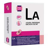 Альфа-липоевая кислота 100мг Будь Здоров! капсулы 760мг 60шт