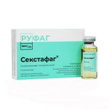 Секстафаг (пиобактериофаг поливалентный) раствор для приема внутрь, местно и наружно 20мл 4шт