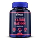 Калий+Магний GLS капсулы 430мг 120шт Калий+Магний GLS капсулы 430мг 120шт