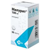 Милурит таблетки 100мг 50шт Милурит таблетки 100мг 50шт