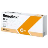 Липобон таблетки 10мг 30шт Липобон таблетки 10мг 30шт