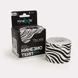 Тейп кинезио адгезивный восстанавливающий нестерильный зебра Pro Kinexib 5м х 5см