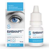Раствор офтальмологический увлажняющий Софт Бивиарт фл.-кап. 10мл Раствор офтальмологический увлажняющий Софт Бивиарт фл.-кап. 10мл