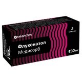 Флуконазол Медисорб капсулы 150мг 2шт Флуконазол Медисорб капсулы 150мг 2шт