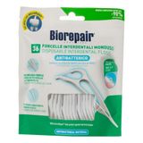 Нить межзубная одноразовая с держателем Forselle Interdental Monouso Biorepair/Биорепэйр 36шт