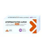 Аторвастатин-Алси таблетки п/о плен. 40мг 90шт