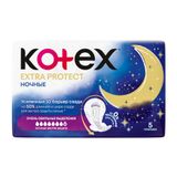 Прокладки гигиенические ночные экстра защита Kotex/Котекс 5шт Прокладки гигиенические ночные экстра защита Kotex/Котекс 5шт