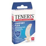Лейкопластырь бактерицидный суперэластичный на полимерной основе Comfort flex Teneris/Тенерис 76х19мм 20шт Лейкопластырь бактерицидный суперэластичный на полимерной основе Comfort flex Teneris/Тенерис 76х19мм 20шт