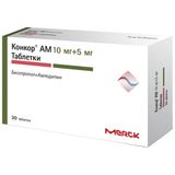 Конкор АМ таблетки 10мг+5мг 30шт