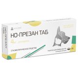 Но-презан ТАБ таблетки для животных массой до 5кг 4мг 10шт Но-презан ТАБ таблетки для животных массой до 5кг 4мг 10шт