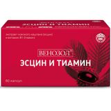 Венозол конский каштан экстракт капсулы 0,42г 60шт Венозол конский каштан экстракт капсулы 0,42г 60шт