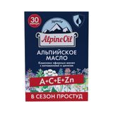 Альпийское масло+А+С+Е+Цинк в сезон простуд капсулы 1300мг 30шт Альпийское масло+А+С+Е+Цинк в сезон простуд капсулы 1300мг 30шт