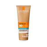 La Roche-Posay Anthelios Увлажняющее солнцезащитное молочко для лица и тела в эко-тубе, с термальной водой, витамином Е и маслом ши (карите), защита от солнца SPF 50+, 250 мл