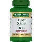 Цинк хелат Nature's Bounty/Нэйчес баунти таблетки 25мг 100шт Цинк хелат Nature's Bounty/Нэйчес баунти таблетки 25мг 100шт