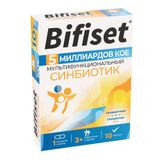 Бифисет Синбиотик 5млрд. капсулы 495мг 10шт