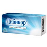 Дибикор таблетки 500мг 60шт Дибикор таблетки 500мг 60шт