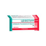 Цефепим порошок для приг. раствора для в/в и в/м введ. 1000мг Цефепим порошок для приг. раствора для в/в и в/м введ. 1000мг